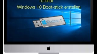 TUT Windows 10 Boot Stick erstellen [upl. by Pansy]