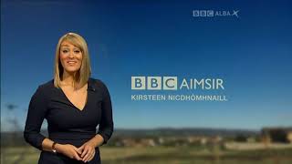 Angela MacClean and Kirsteen MacDonald BBC Alba An La News and Weather October 15th 2018 [upl. by Euh]