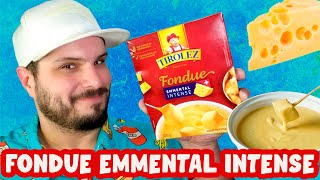 PROVANDO o FONDUE EMMENTAL INTENSE da TIROLEZ  LANÇAMENTO DE 2022 [upl. by Iduj189]