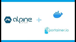 Install Alpine Linux to host docker amp apps and setup as an environment in Portainer [upl. by Nileak]