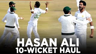 10 Wicket Haul Taken By Hasan Ali in Rawalpindi  Pakistan vs South Africa  2nd Test 2021  ME2K [upl. by Artenak]