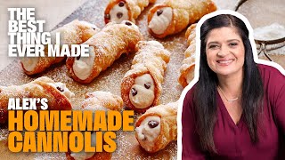 How to Make the Best Cannoli with Alex Guarnaschell  The Best Thing I Ever Made  Food Network [upl. by Jammin]