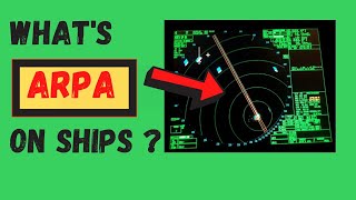 ARPA  Automatic Radar plotting aid arpa ships ship merchantnavy navy [upl. by Converse]