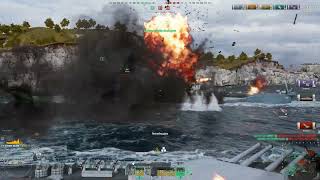 Rhodes Island 2 cruisers destroyed 4k [upl. by Edge]