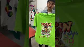 All cloth garment printer  Low print costhigh print speed big prit profit [upl. by Bartko]