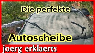 Insekten entfernen von Autoscheibe Vogelkot entfernen leicht gemacht Tutorial Nr182 [upl. by Sidon]