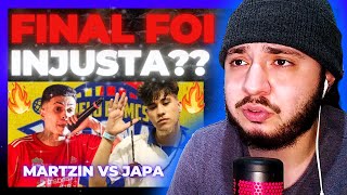 MARTZIN MG VS JAPA BA  GRANDE FINAL  DUELO DE MCS NACIONAL 2024  REACT BAUEB [upl. by Mose180]