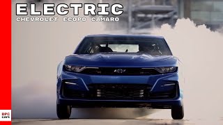 Electric Chevrolet eCOPO Camaro Concept [upl. by Atrice869]