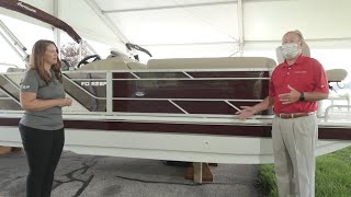 2021 Hurricane FunDeck 226F OB  Boat Walkthrough [upl. by Mikel]