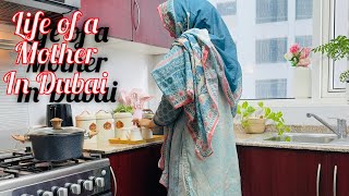 Indian mom Routine lifestye in Dubai 🇦🇪 Life of a mother in dubaimom vlogsmandi recipe [upl. by Notrab]