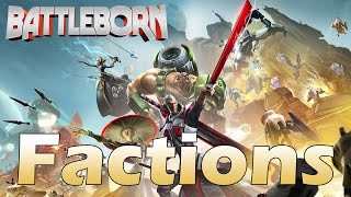 Battleborn  Factions Lore [upl. by Odeen]