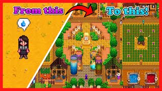 10 Tips and Tricks for a Stunning Stardew Valley Farm Design [upl. by Marolda]