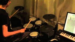 James Wise  The Faceless  Autotheist Movement II Emancipate Drum Cover [upl. by Ainivad289]