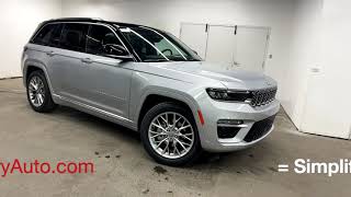 2023 Jeep Grand Cherokee Summit Silver Zynith LandryAutocom Laval Qc [upl. by Luas784]