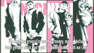 Manila Grey  Backhouse Ballin feat James Reid Lyrics Video [upl. by Ailimaj]