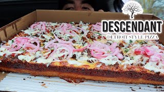 DETROIT STYLE PIZZA  DESCENDANT TORONTO  MUKBANG [upl. by Philps]