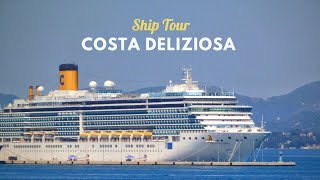 COSTA DELIZIOSA  Tour in viaggio sulla nave [upl. by Abey]