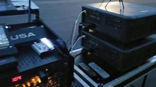 Projector Stacking and Drivein Audio Video Workstations Overview [upl. by Werd]