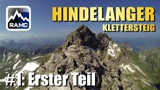 Hindelanger Klettersteig Allgäu 1 Nebelhorn zum Wengenkopf GoPro  Abenteuer Alpin 2013 11 [upl. by Lehman853]