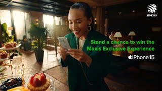 Maxis Postpaid x iPhone 15 presents The Treat [upl. by Alben]