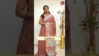 Simple Yet Sophisticated The Charm of Cotton Linen Sarees ✨💖 linensarees EverydayElegance [upl. by Adien]