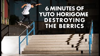 6 Minutes Of Yuto Horigome Destroying The Berrics [upl. by Dorej589]