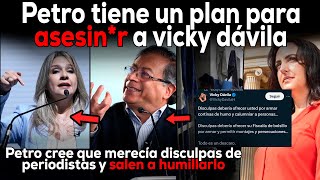 Vicky Dávila no podrá ser presidente ¡Esta en PELIGRO  Petro la amenza [upl. by Diamond]