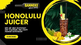 Honolulu Juicer  Tiki Drink selber mixen  Schüttelschule by Banneke [upl. by Nolitta]