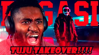 TUJU TOOK OVER THE SONG BAGASI  ICAL MOSH X TUJU OFFICIAL LYRICS VIDEO REACTION [upl. by Langham905]