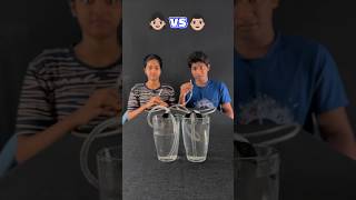 Who will drink the disgusting juice😱 shorts youtubeshorts shortsfeed viralshorts challenge [upl. by Gluck914]