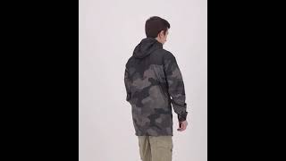 COLUMBIA Shiny Flash Challenger Novelty Windbreaker Jacket Camo Men  TradeInn [upl. by Emiatej]