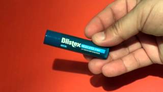 Blistex Medicated Lip Balm  ONE MINUTE REVIEWS [upl. by Natika]