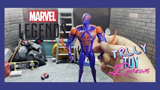 Spiderman 2099 Across The SpiderVerse Marvel Legend UnboxingReview [upl. by Kerman]