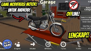 KECE  OFFLINE  5 GAME MODIF MOTOR TERBAIK UNTUK ANDROID  GAME CUSTOMIZED MOTORCYCLE [upl. by Faden]