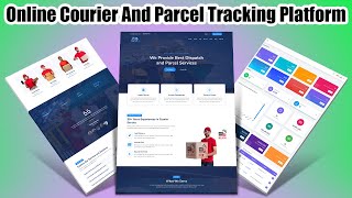 Courier Management System With Admin Panel Source Code Using PHP and MySQL [upl. by Barcus]