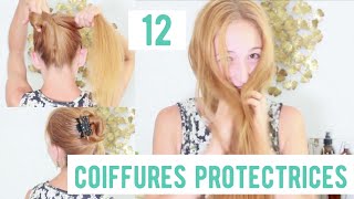 🌹Coiffures protectrices  mon top 12 pour des cheveux en bonne santé cheveux milongs amp longs [upl. by Rue]