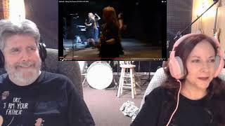 Nightwish  Slaying The Dreamer OFFICIAL LIVE 2002  Our Reaction Suesueandthewolfman [upl. by Shaer437]