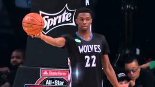 Zach LaVine  2015 NBA Slam Dunk Contest [upl. by Antipas282]