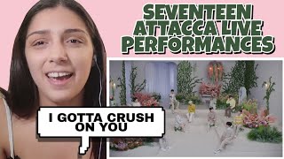 SEVENTEEN Comeback Show Attacca Performances  REACTION [upl. by Aizat]