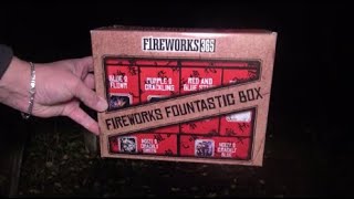 Fireorks Fountastic Box  FIREWORKS 365  LESLI  Kat 1 FontänenSortiment [upl. by Eillas]