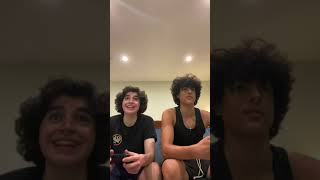 Bodhi Sabongui and Griffin Santopietro Instagram livestream 14 Jul 2023 p2 [upl. by Holland619]