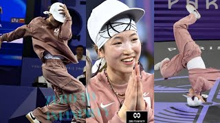 BGirl Ami Japan named Ami Yuasa has took the first gold medal breakdance  Ami Yuasa Breakdancing [upl. by Seena]