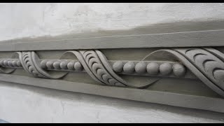 New and unique ideas to decorate cement reliefs [upl. by Nangem]