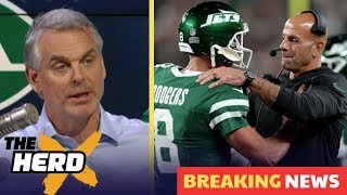 THE HERD  Colin Cowherd reacts to Jets Part Ways with Robert Saleh A Surprising Turn of Events [upl. by Cherin]