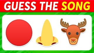 🔊 Guess The Christmas Song by Emoji 🎅🎶  Christmas Quiz 🎄 [upl. by Anaylil332]