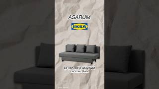 Canapé ASARUM Ikea  compact fonctionnel et abordable [upl. by Lorn]