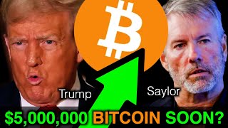 BITCOIN 50x TRUMP  SAYLOR May Team Up For Global Reserve Asset [upl. by Nagaem]