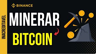 MINERAÃ‡ÃƒO DE BITCOIN PELO CELULAR I CLOUD MINING BTC BINANCE [upl. by Acitel]