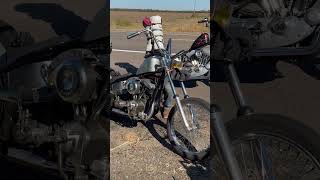 Wrench ride repeat shovelhead harleydavidson choppers diy bigchillin [upl. by Annerahs]