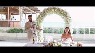 Cyprus Dream Weddings Paphos Cyprus Wedding Planners Coral Residences wedding venue [upl. by Cari]